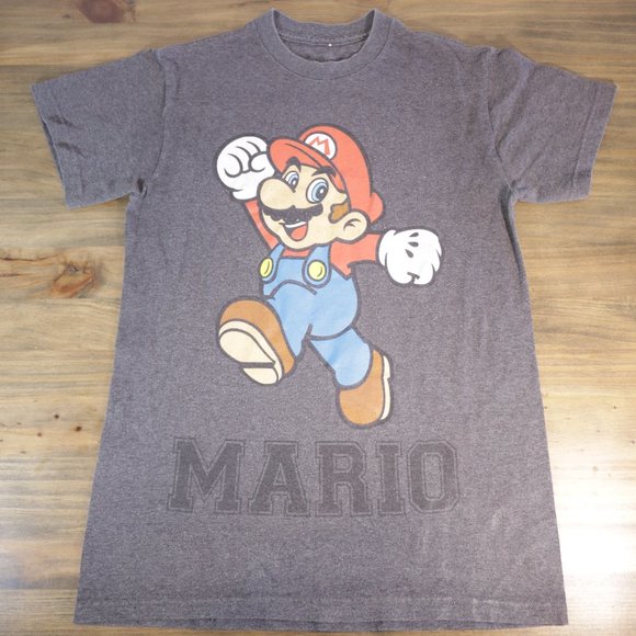 Official Men's Small Grep Nintendo Super Mario Bros Short Sleeve Tee Shirt - Picture 1 of 8